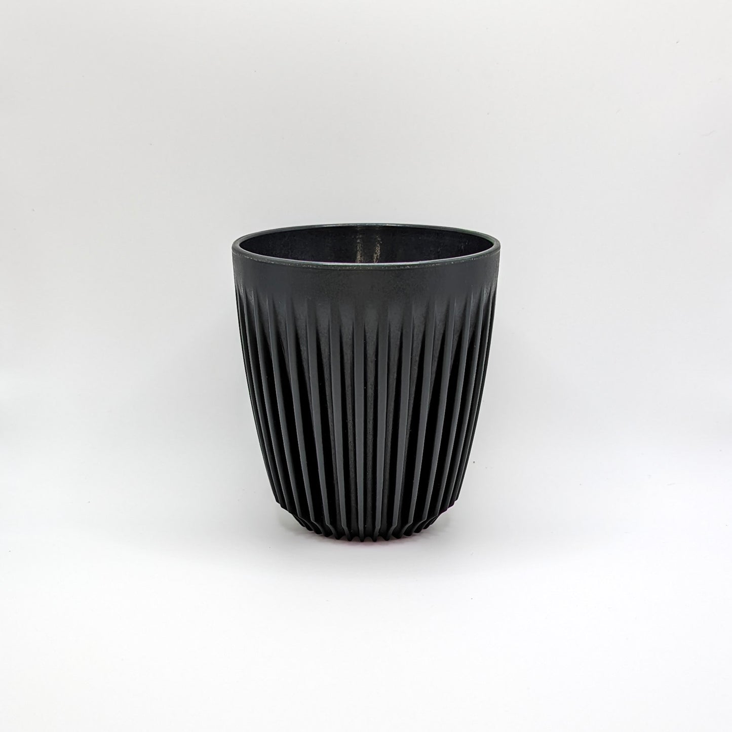 HuskeeCup 8oz Coffee Cup & Lid - Charcoal